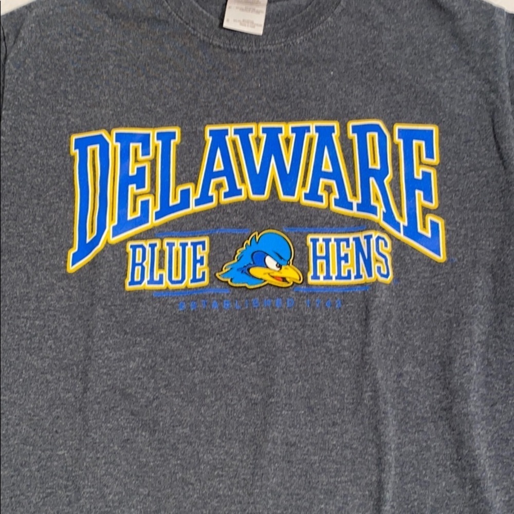 Gildan Delaware Blue Hens short sleeve logo t-shirt
